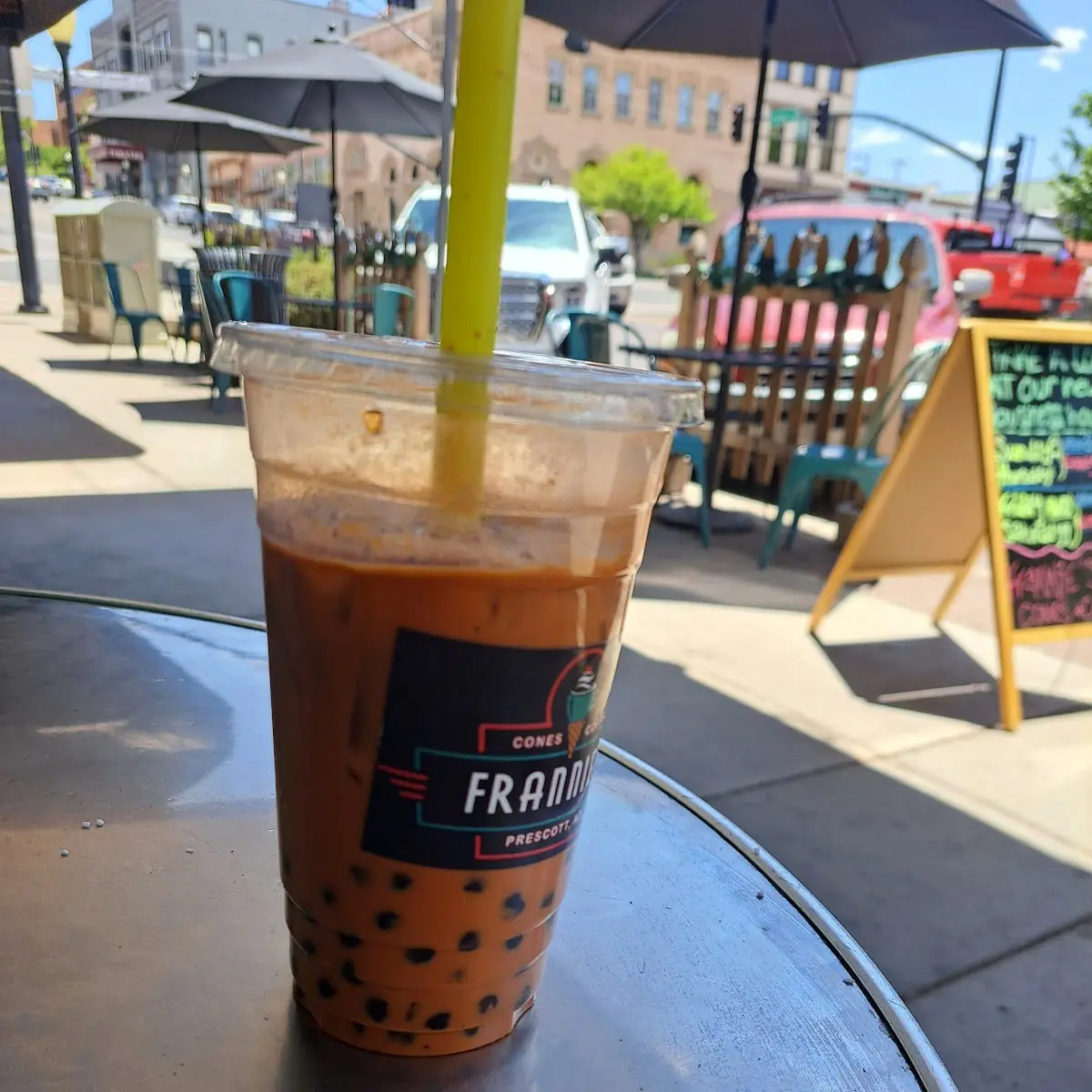 Thai Tea with Boba