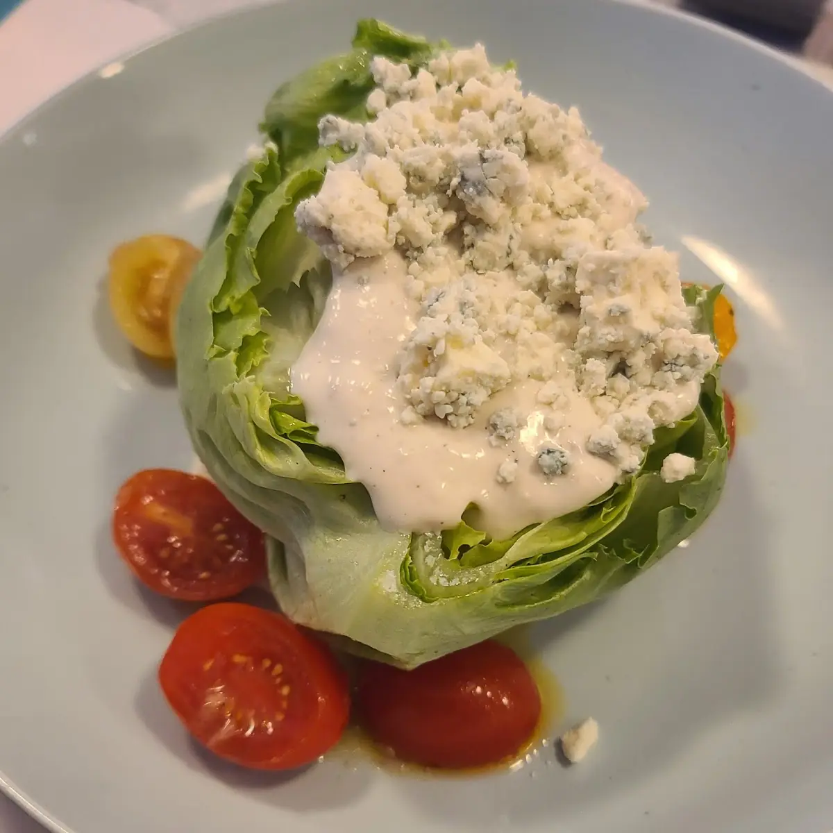 Baby Iceberg & Blue Cheese Wedge