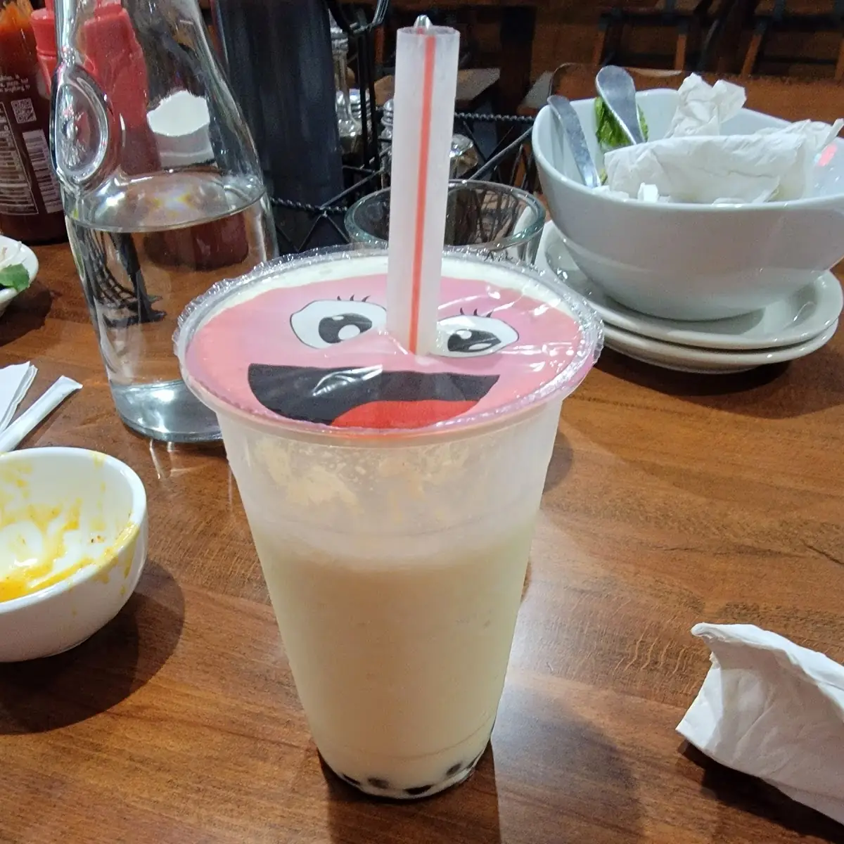 Passion Fruit Bubble Smoothie