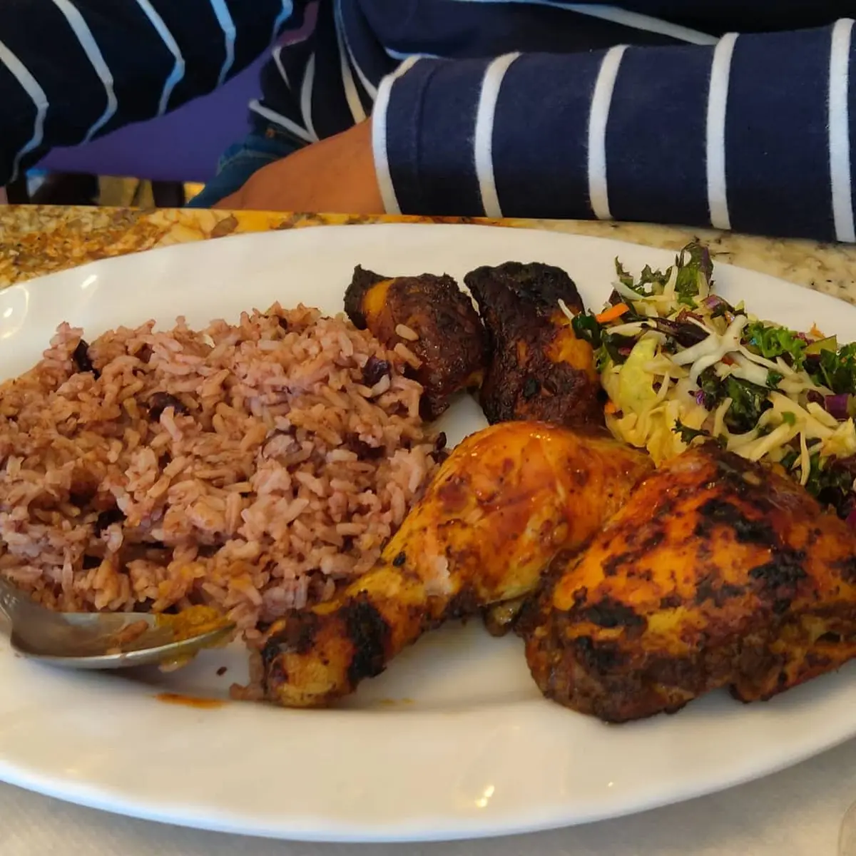 Rice Peas & Plantain