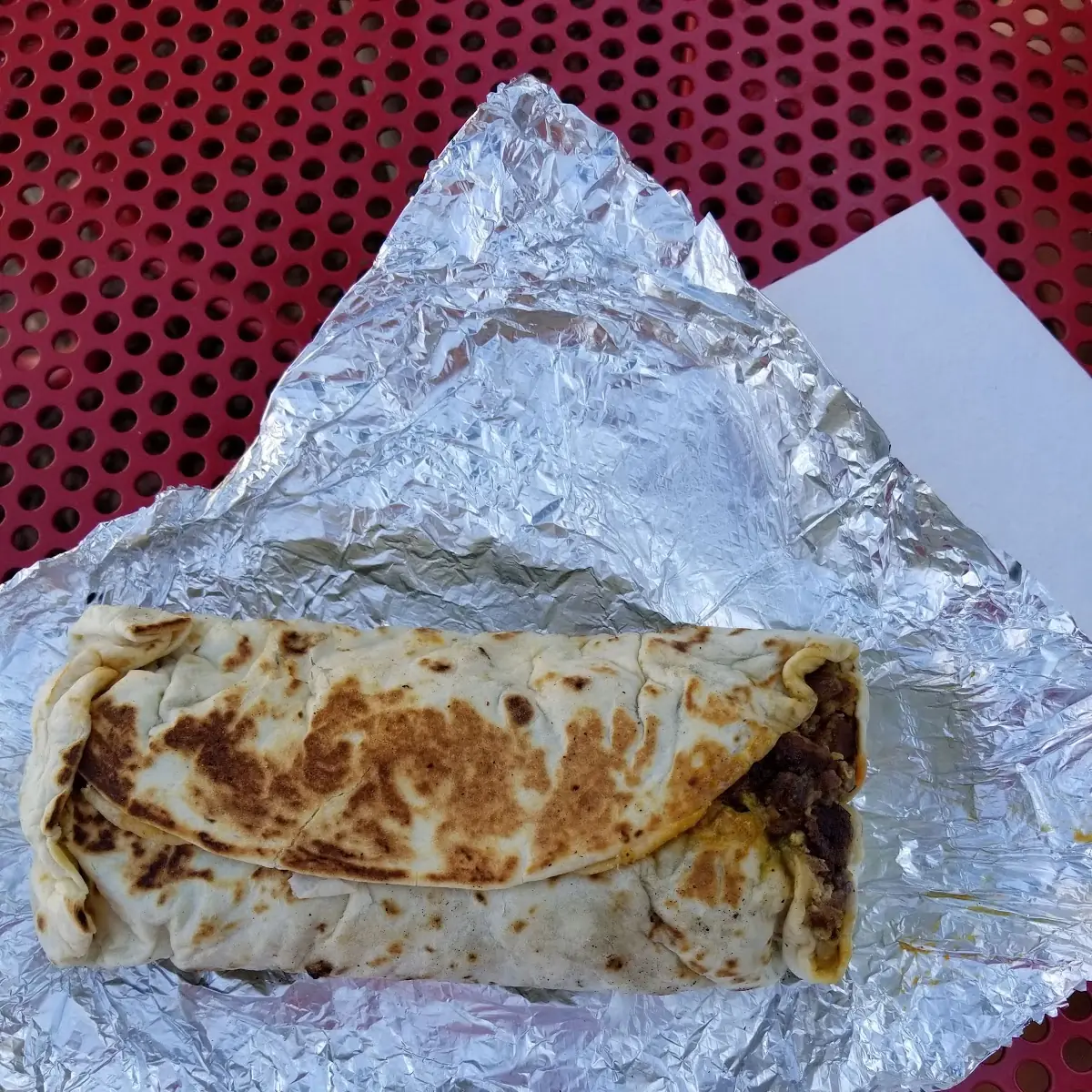 Bacon Breakfast Burrito