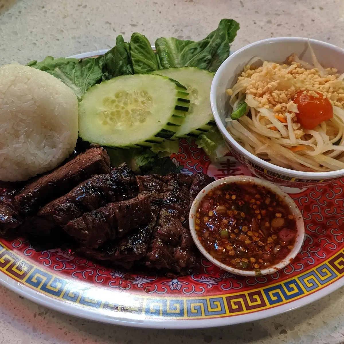 Seau Rong Hai - Crying Tiger Steak
