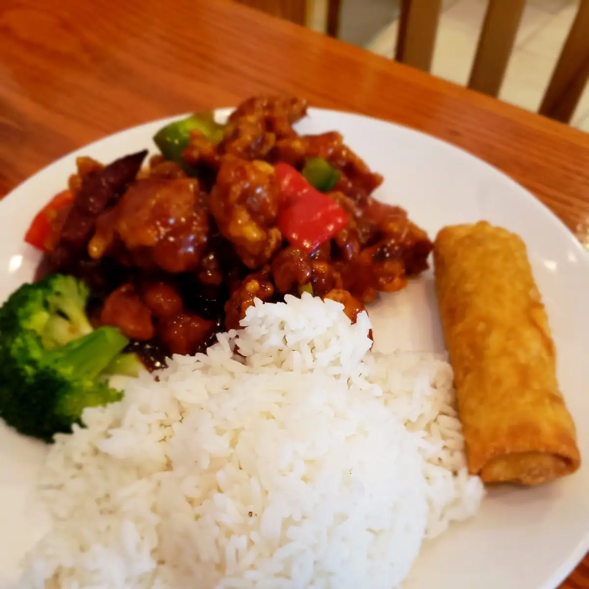 General TSO's Chicken Lunch Combo