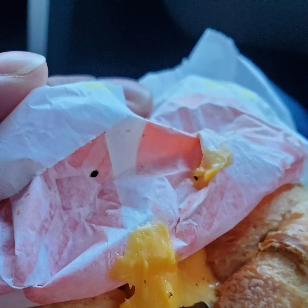 Sausage Egg and Cheese Croissant