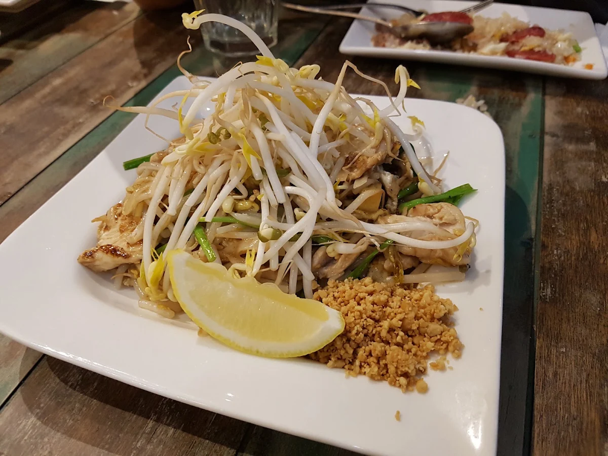 Pad Thai with Chicken, @Bangkok