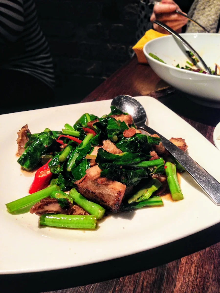 Pork Belly Prik Khing, @Bangkok