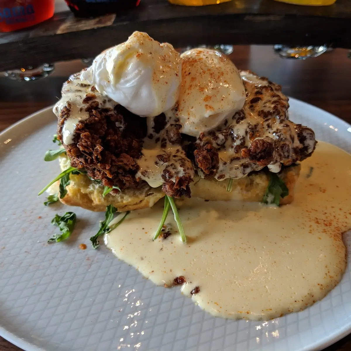 Fried Chicken Benedict