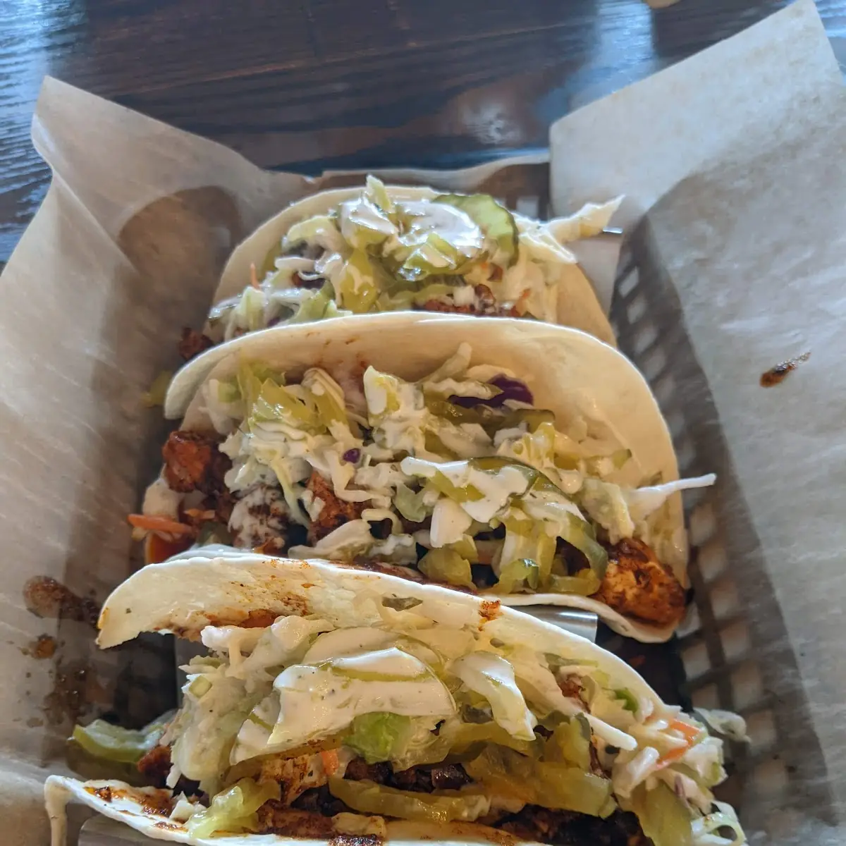 Hot Chicken Tacos