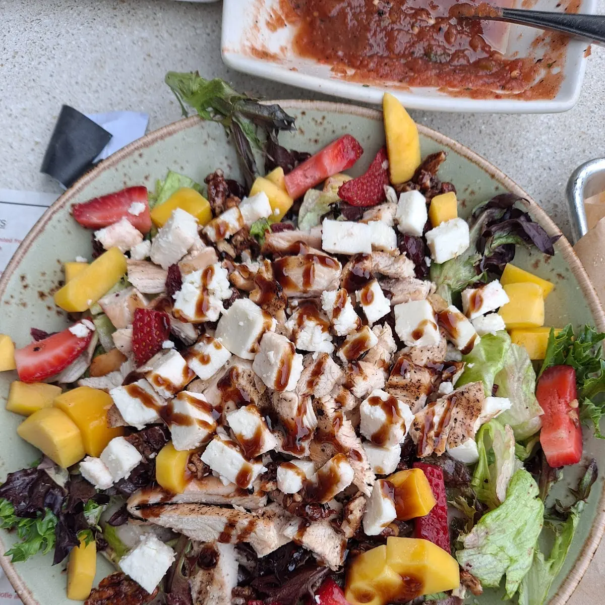 Mango & Strawberry Salad