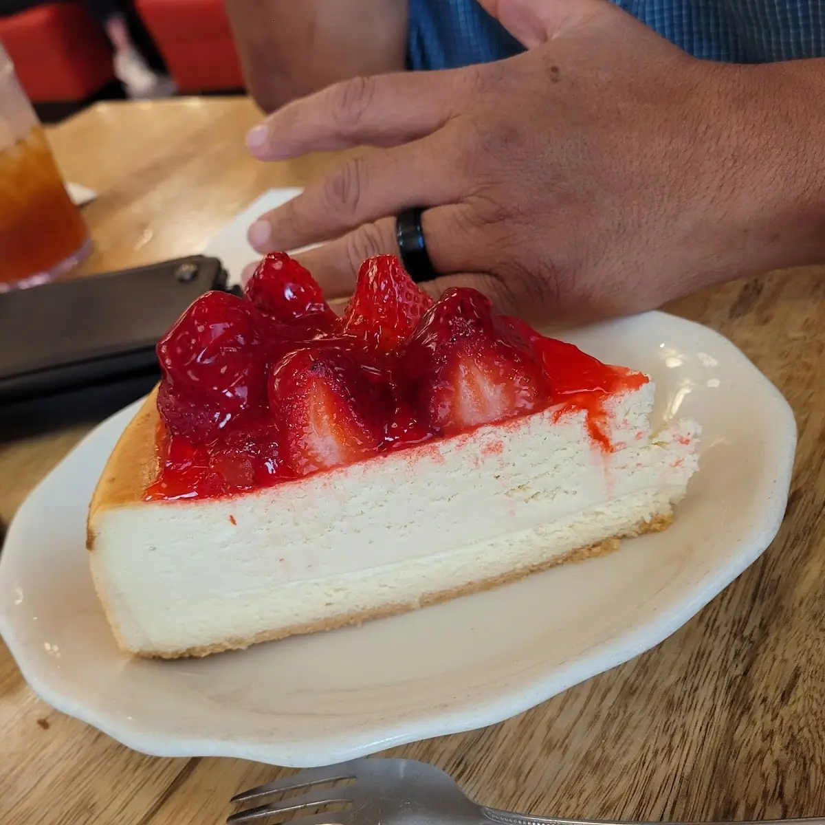 Strawberry Cheesecake Slice