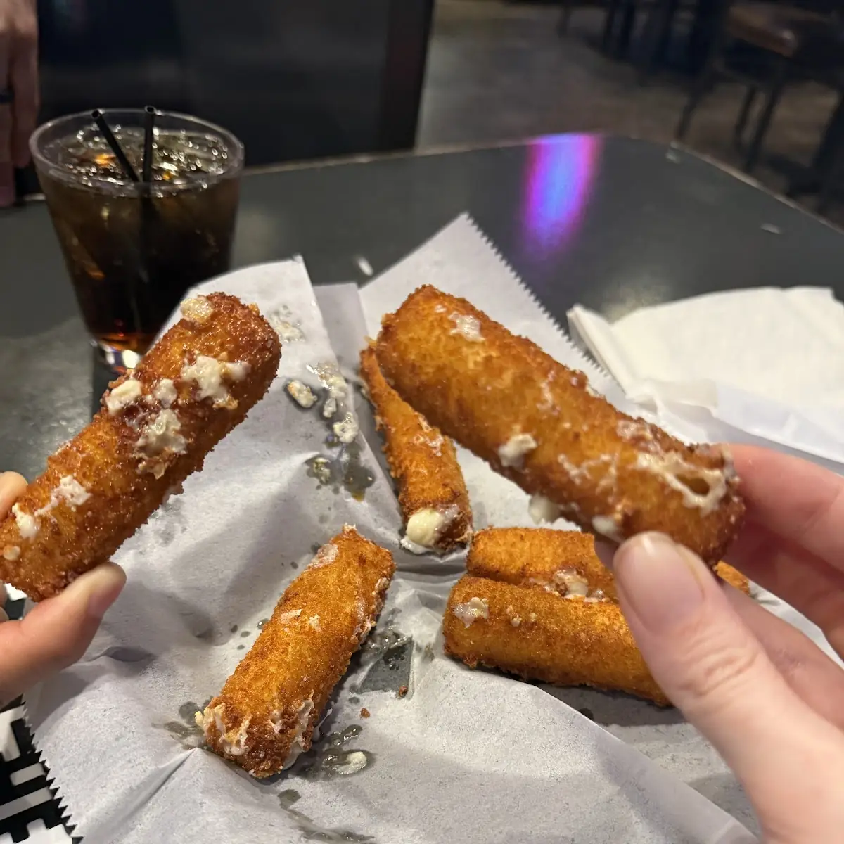 Stagger Cheese Sticks