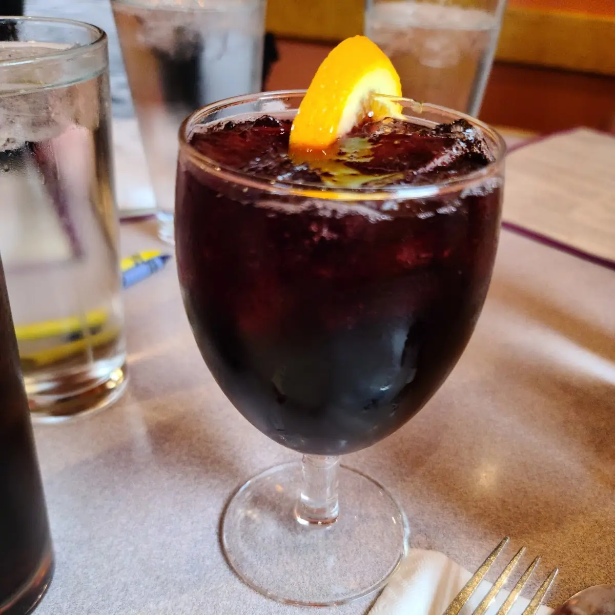 Sangria Glass