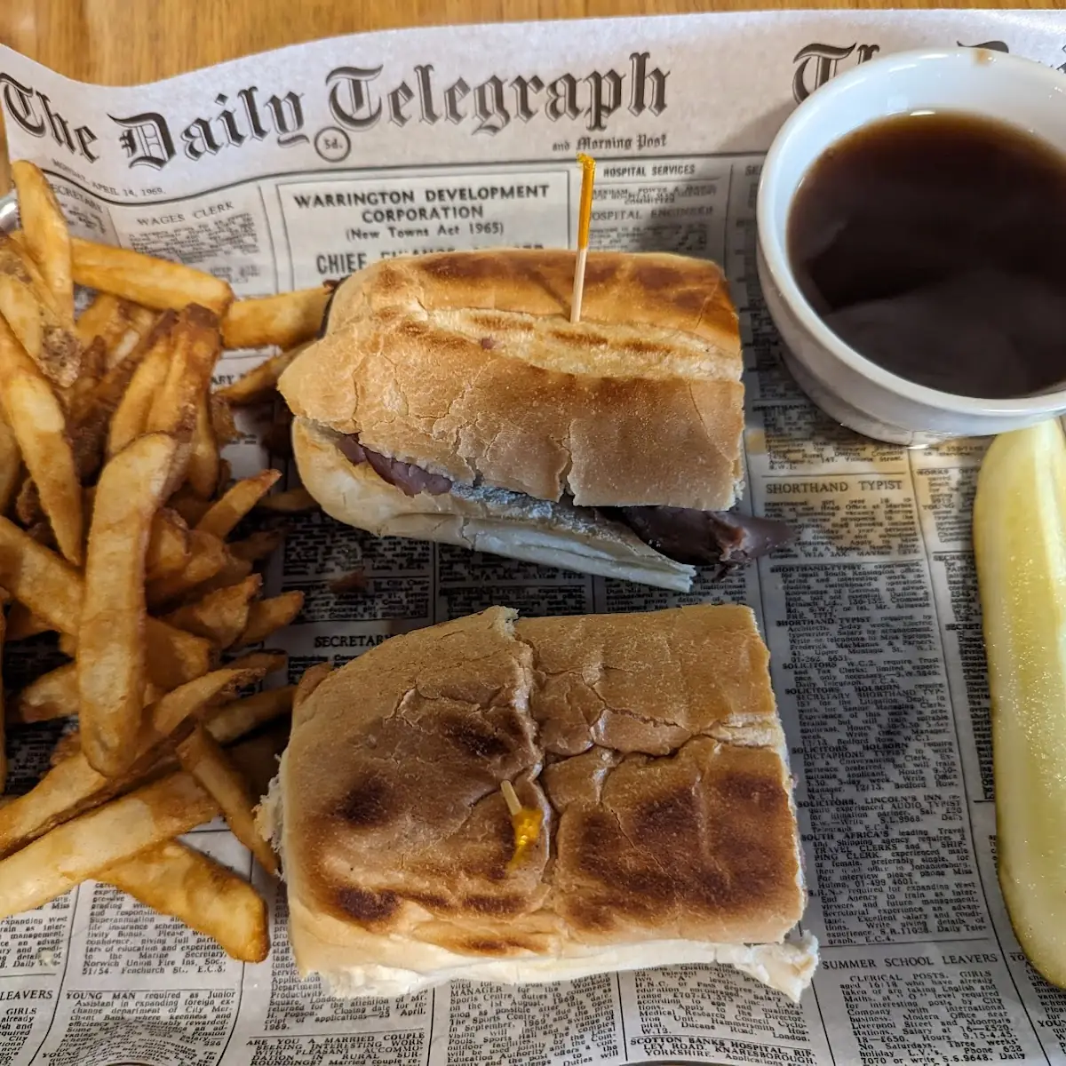 French Dip Sandwich