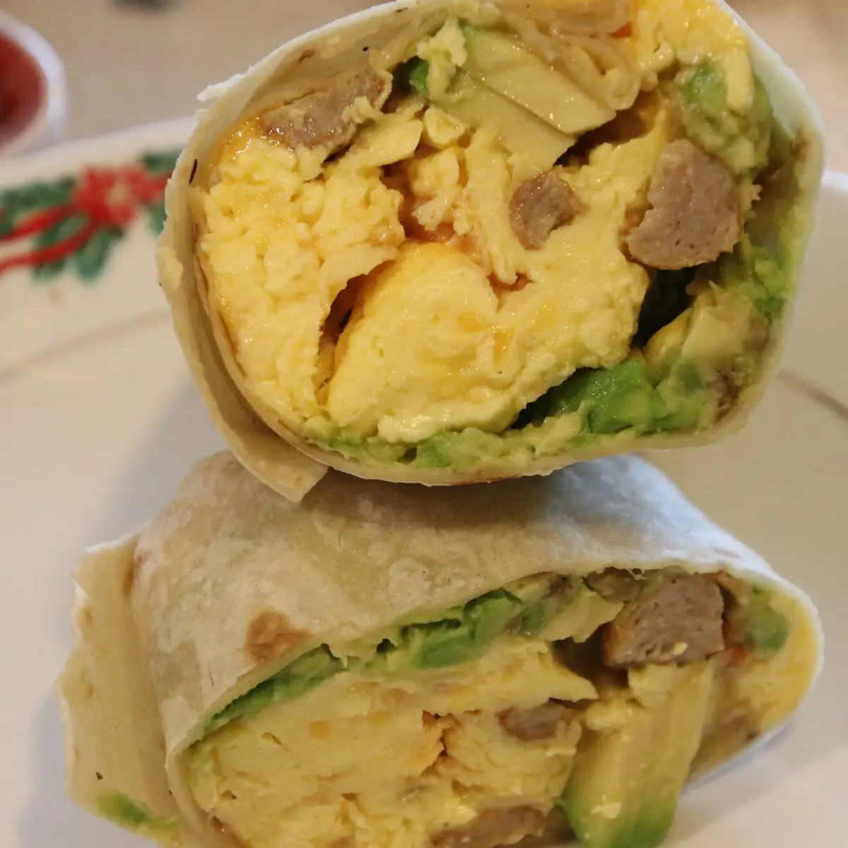 Egg Burrito 1