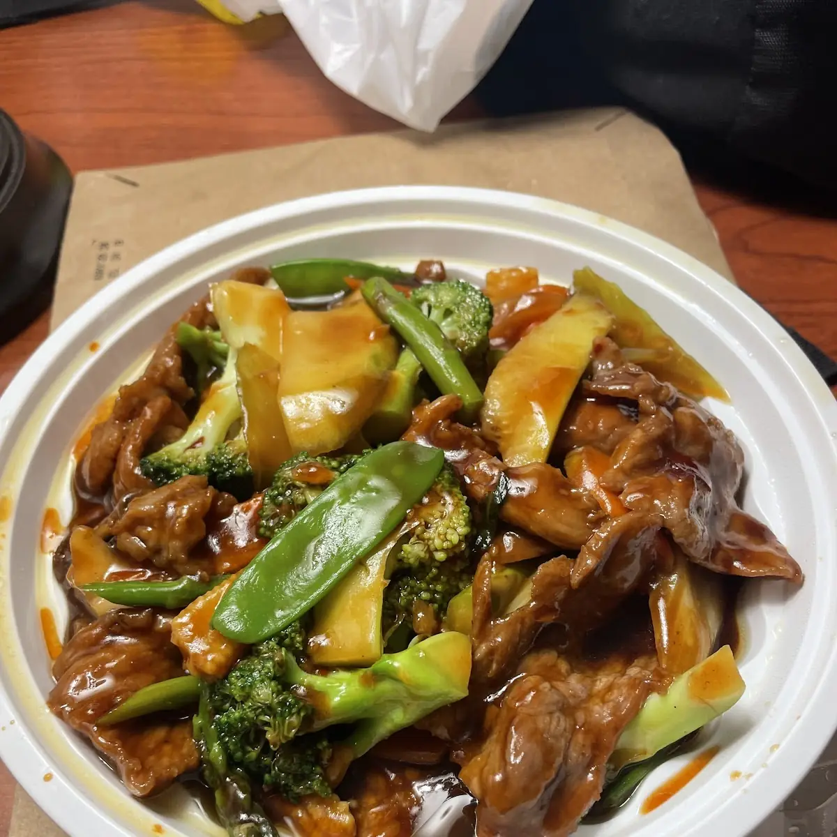 Beef with Mixed Vegetables Spicy