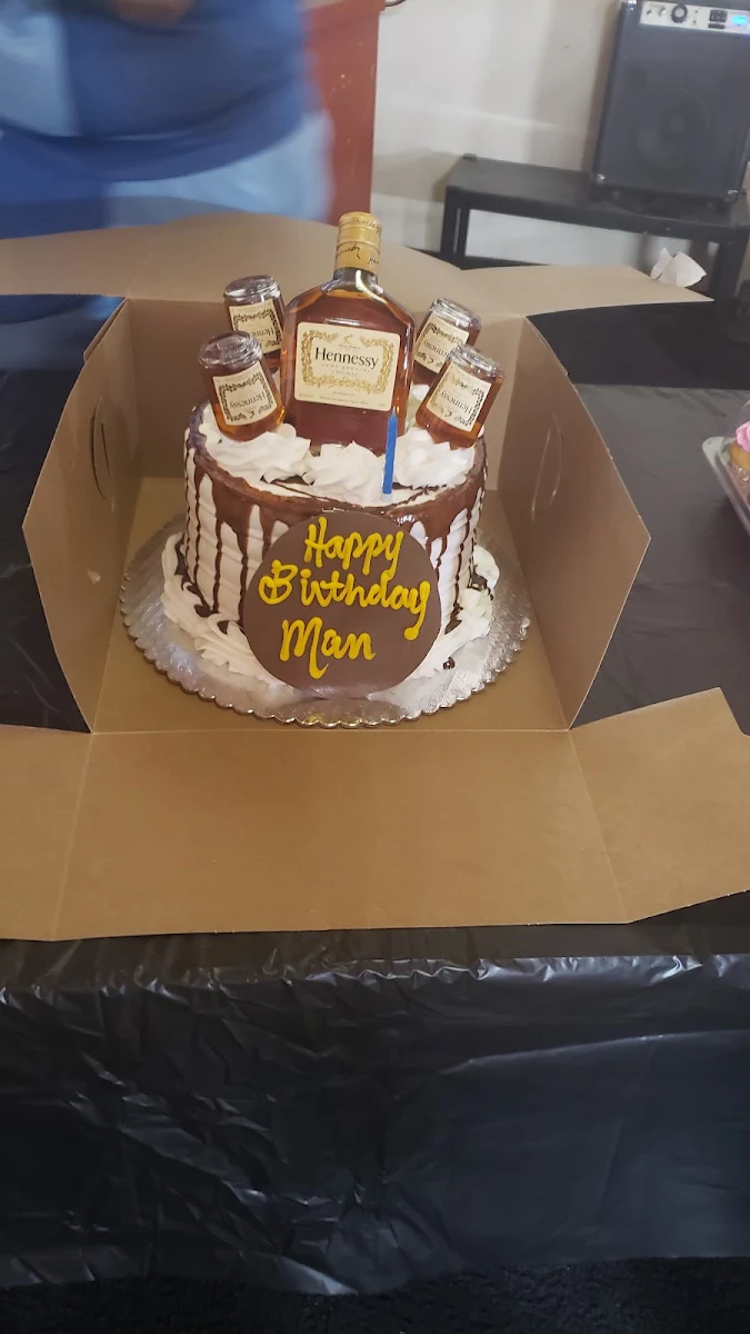 Hennessy Birthday Cake