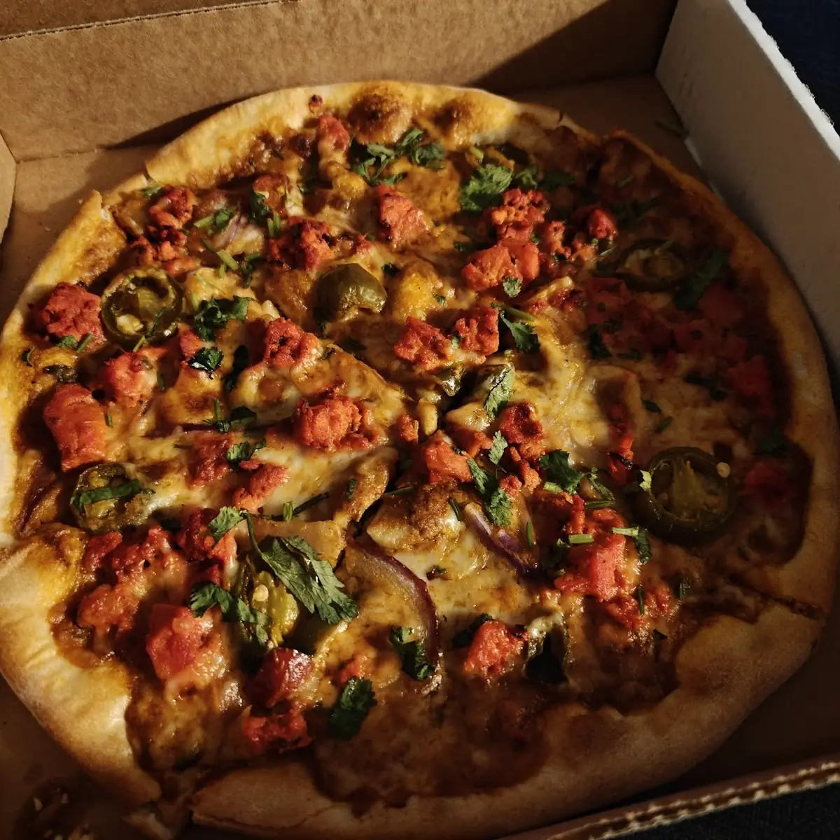 Chicken Tandoori Pizza