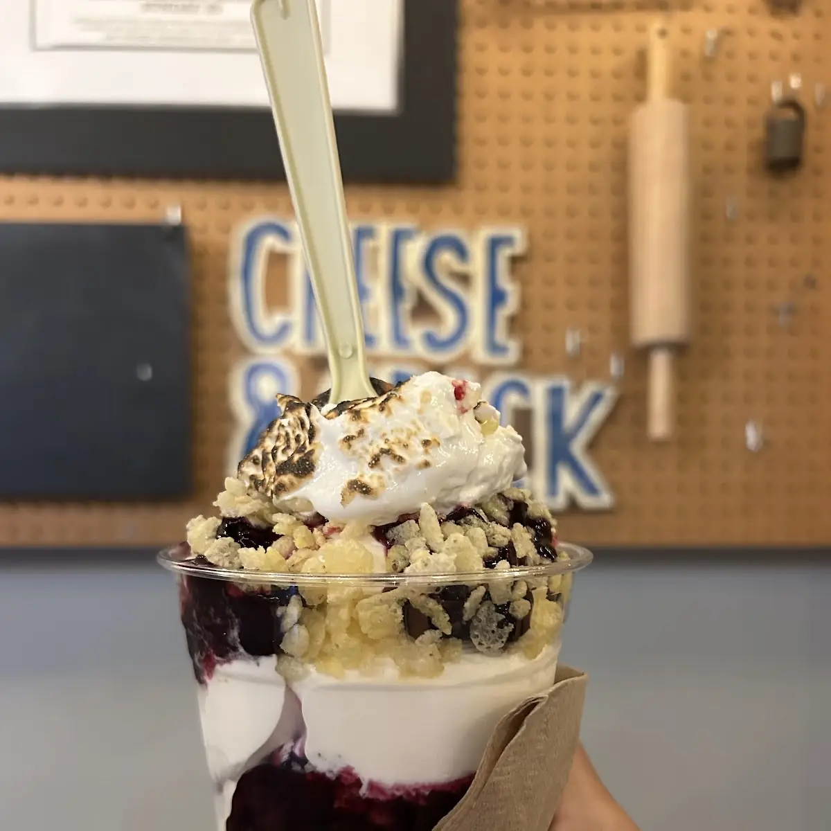 The Cheese & Crack Sundae