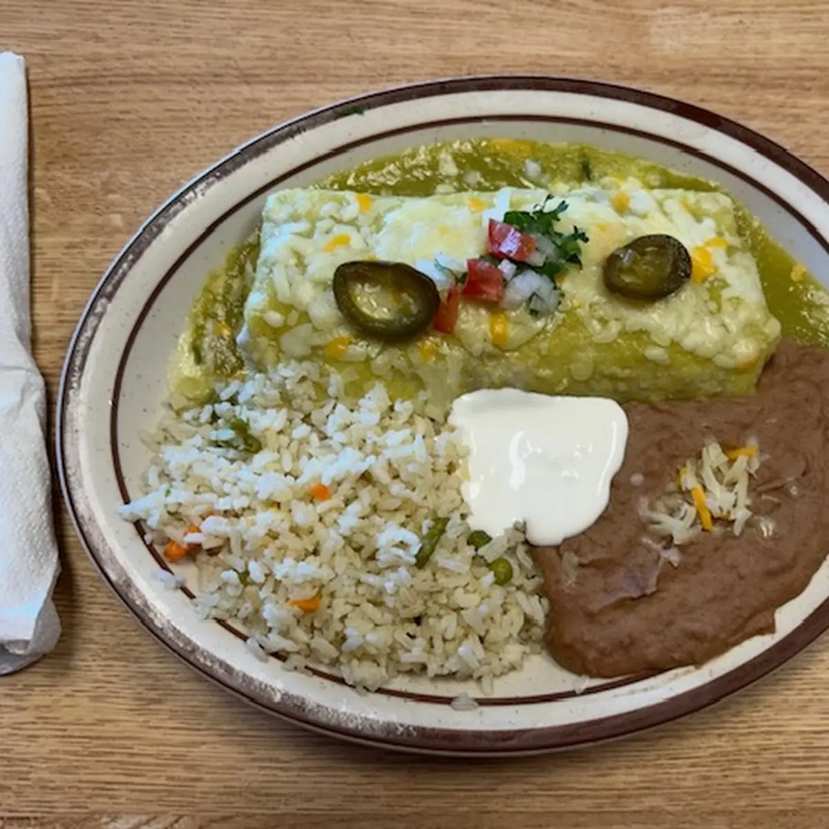 Verde Chicken Enchiladas