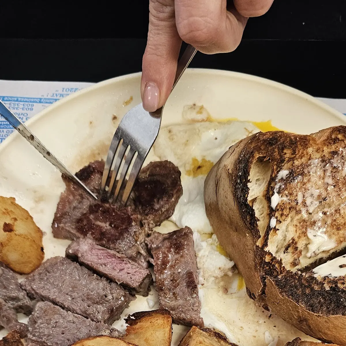Steak and Eggs and Home Fries
