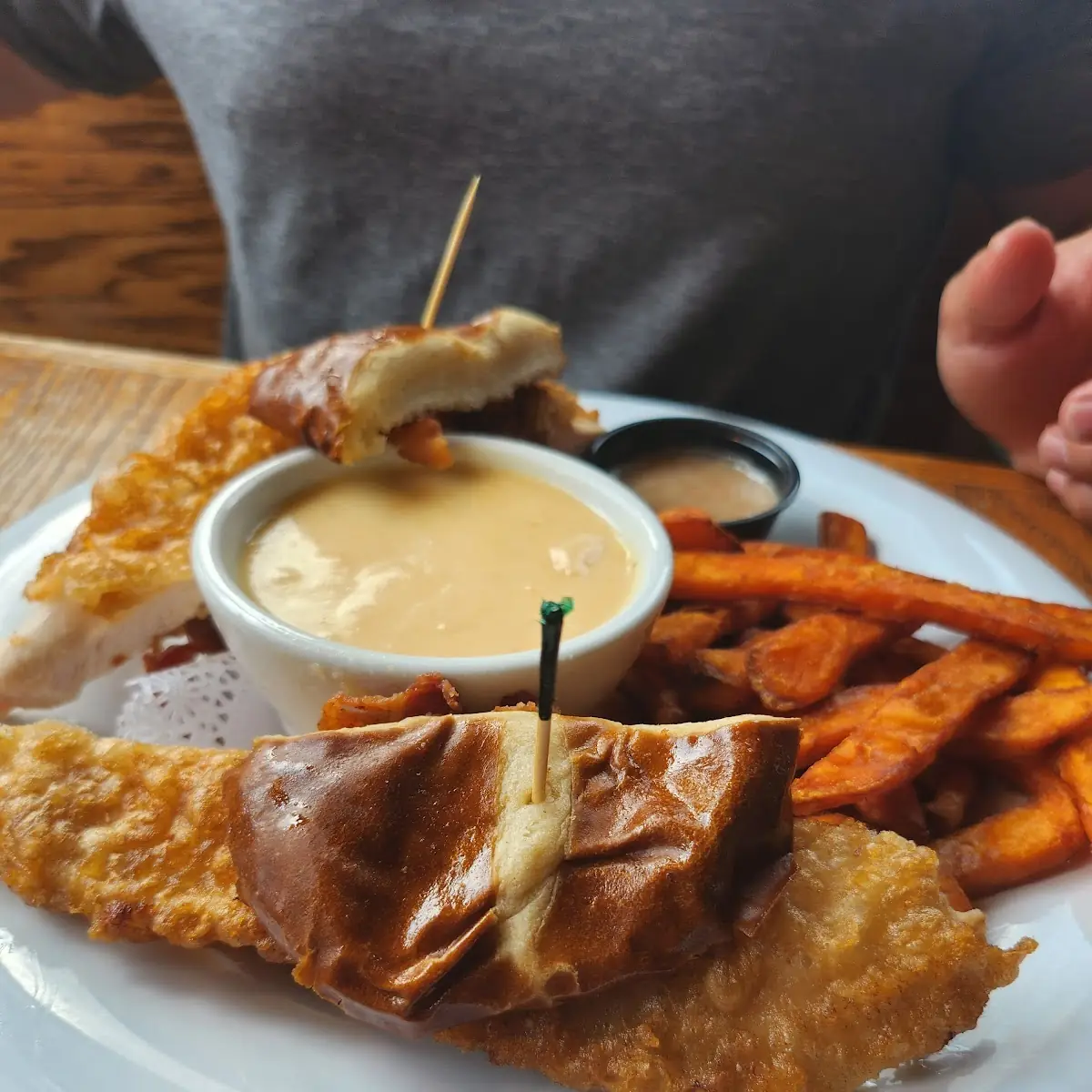 Beer Cheese Chicken Sandwich
