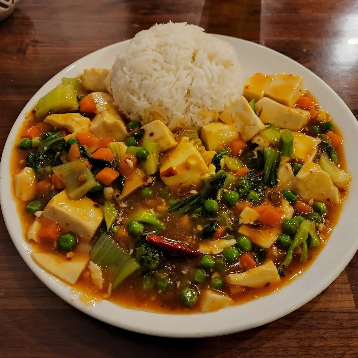 Vegetarian Mapo Tofu