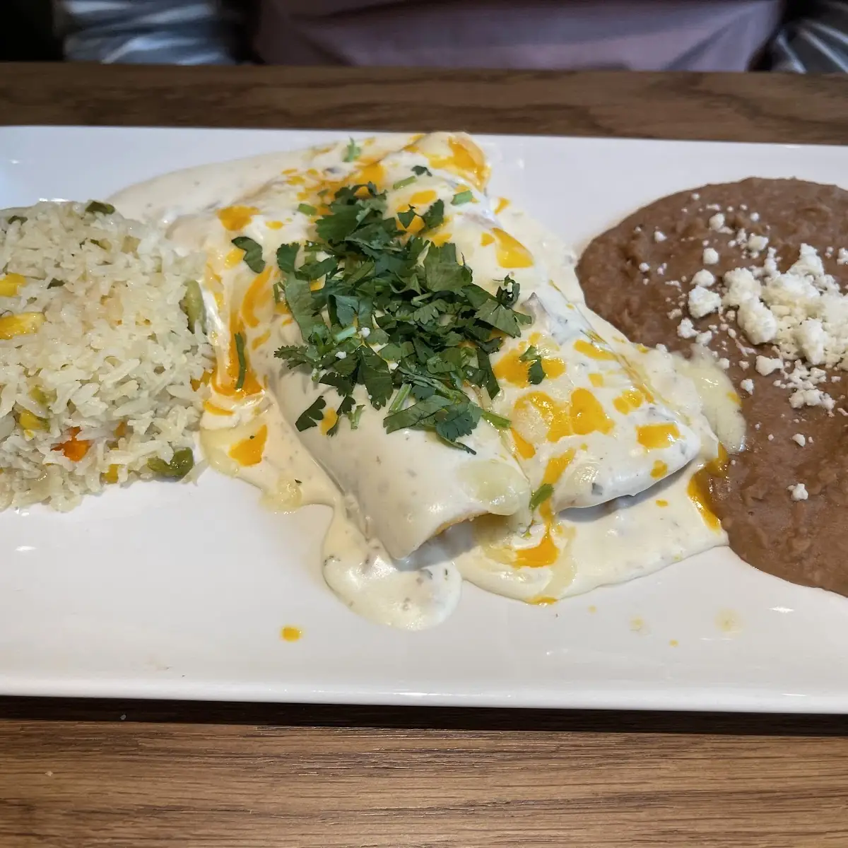 Sour Cream Chicken Enchilada