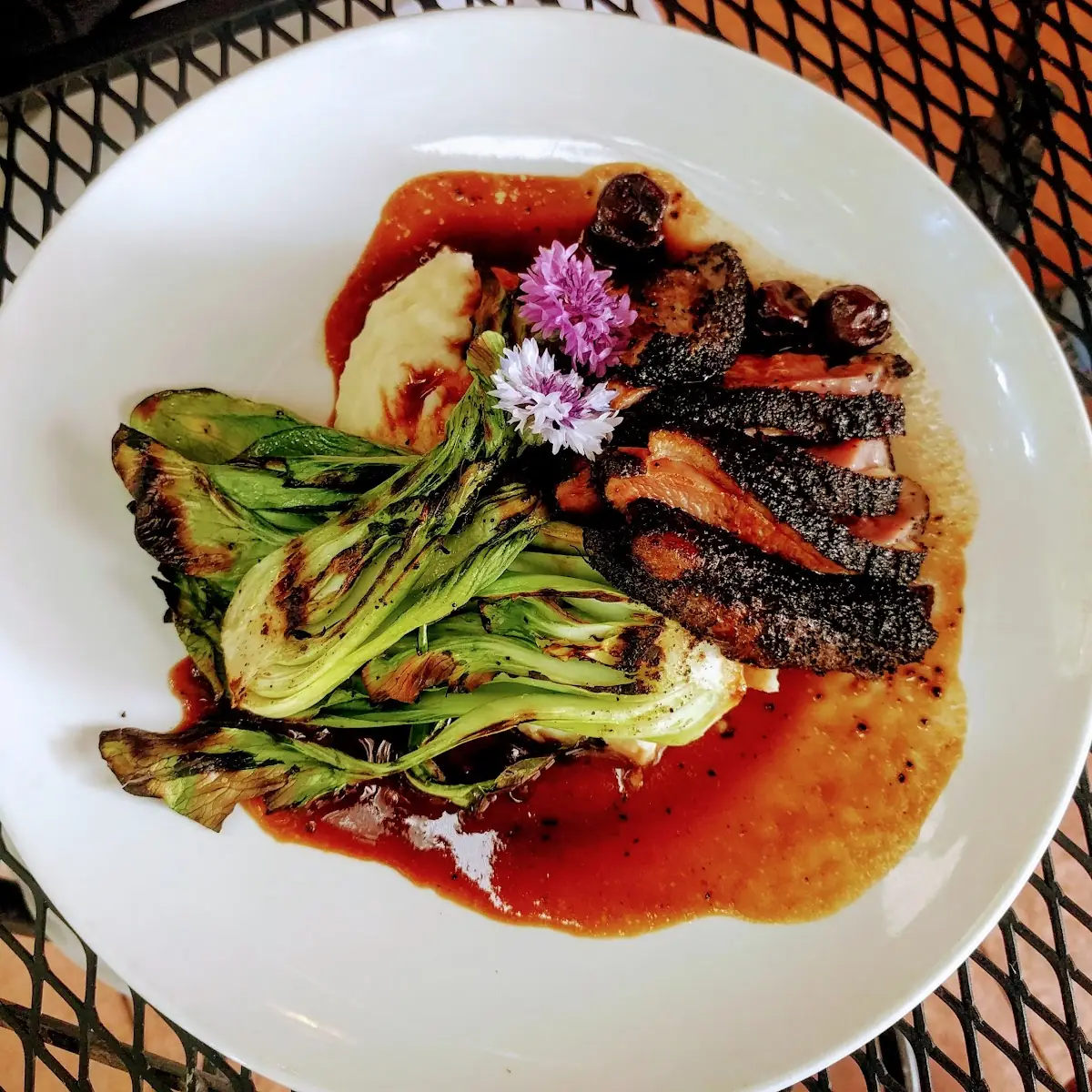 Sorghum Glated Pork Belly