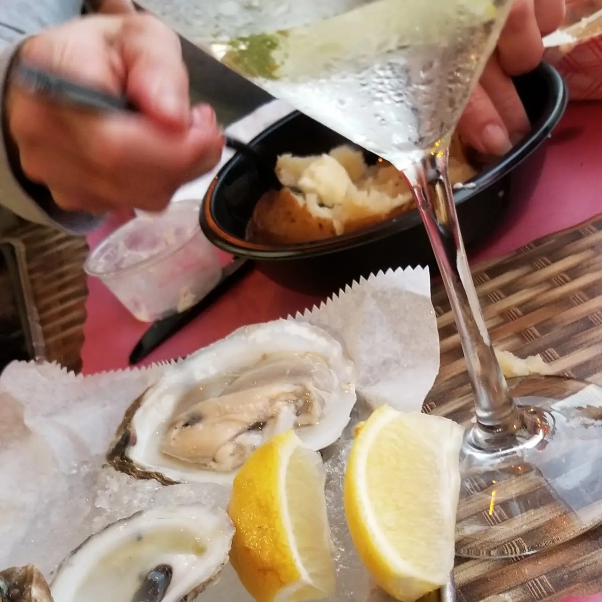Oysters on Half Shell
