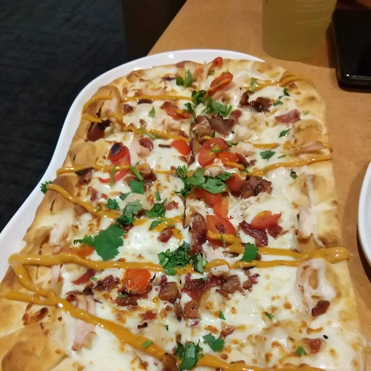 Chipotle Chicken Flatbread