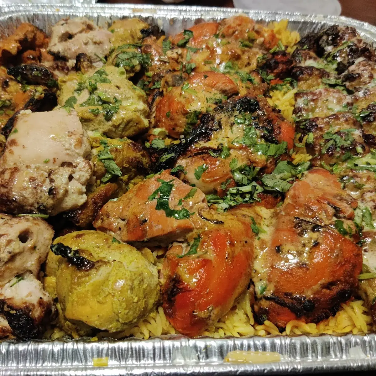 Medium Tray Chicken Biryani Single