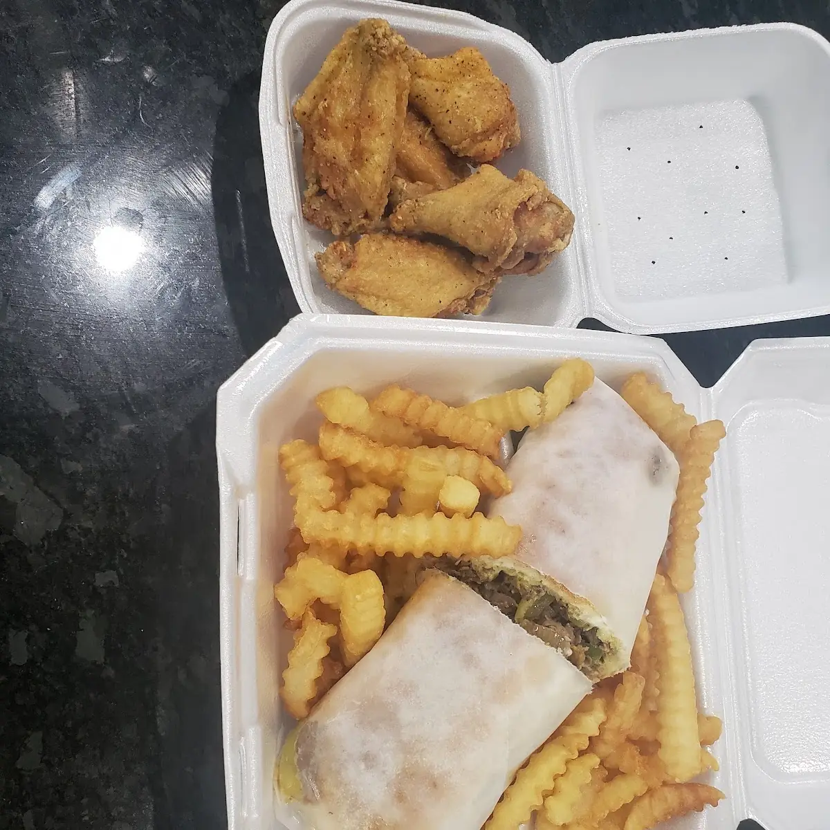 Philly Cheesesteak Lemon Pepper Wings