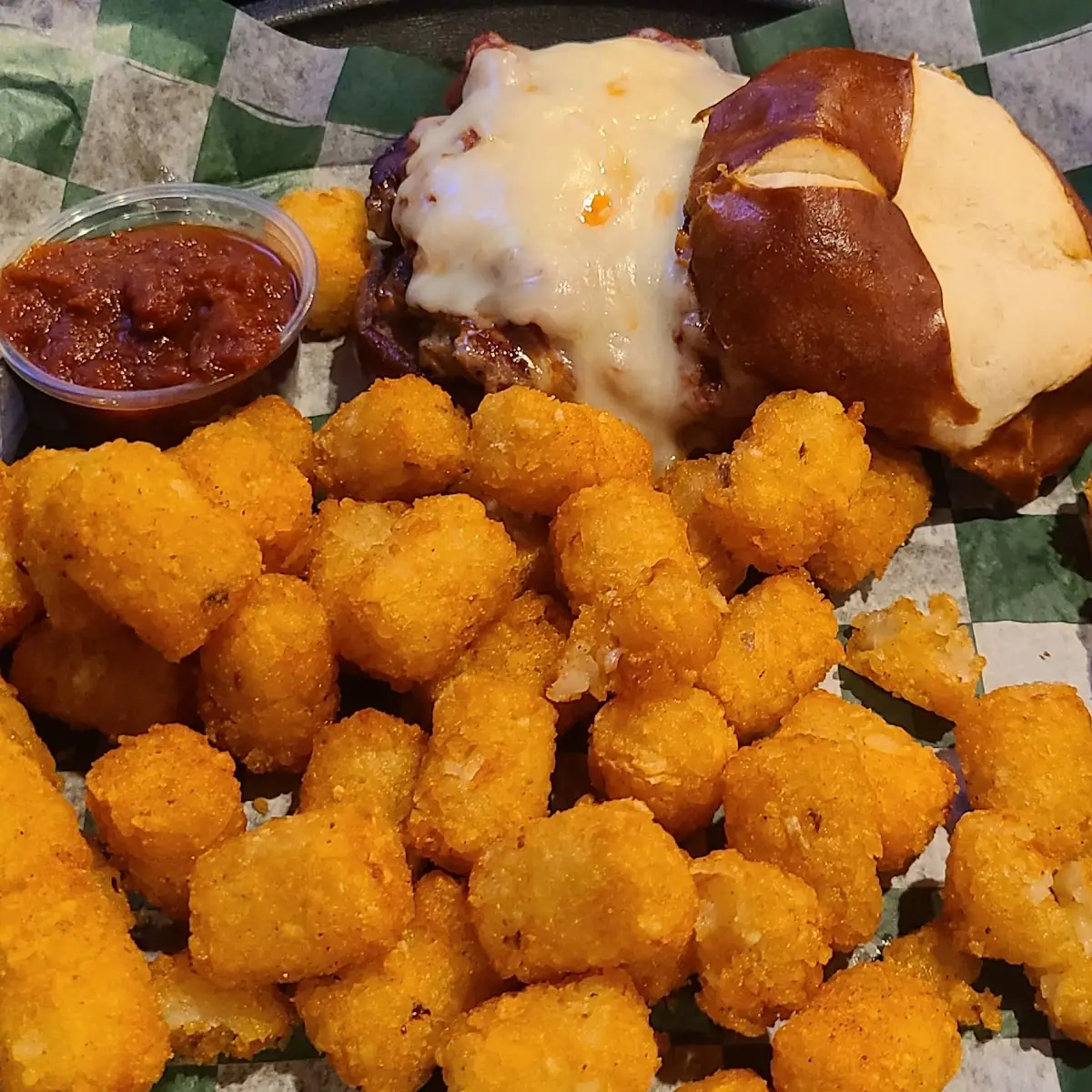 Smashed Meatball Sandwich
