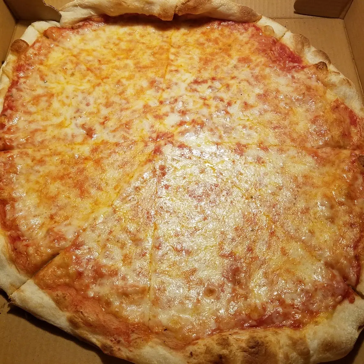 New York Thin Crust Cheese Pizza
