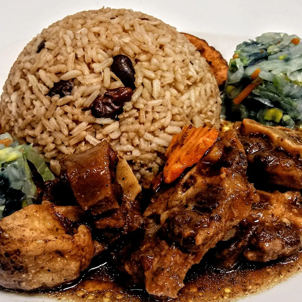 Oxtails Rice & Peas