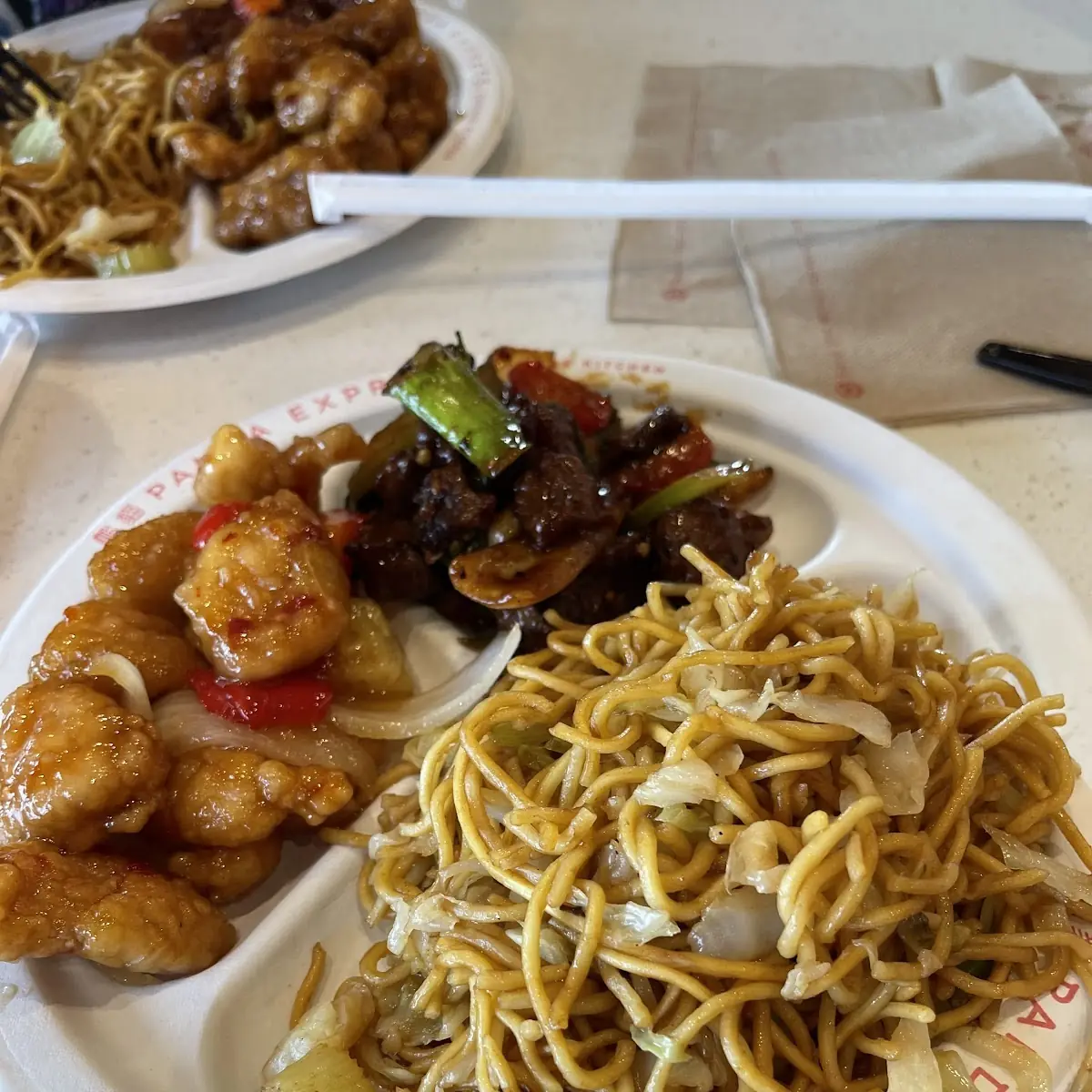 Noodles and Spicy Chicken