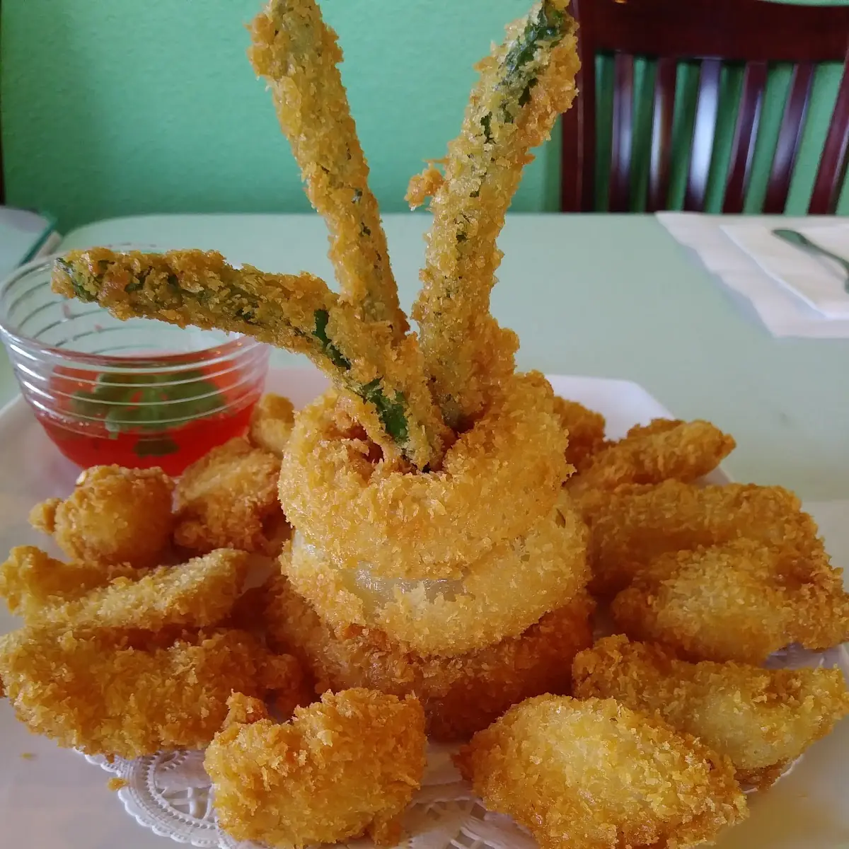 Calamari Onion Rings