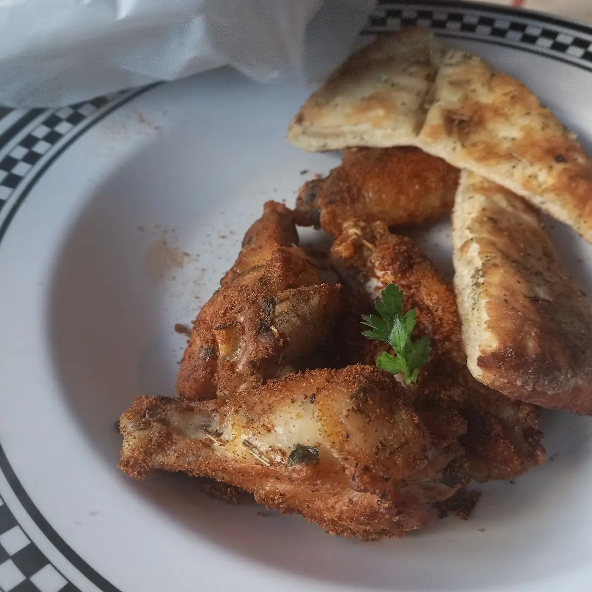 Spicy Fire Roasted Chicken Wings