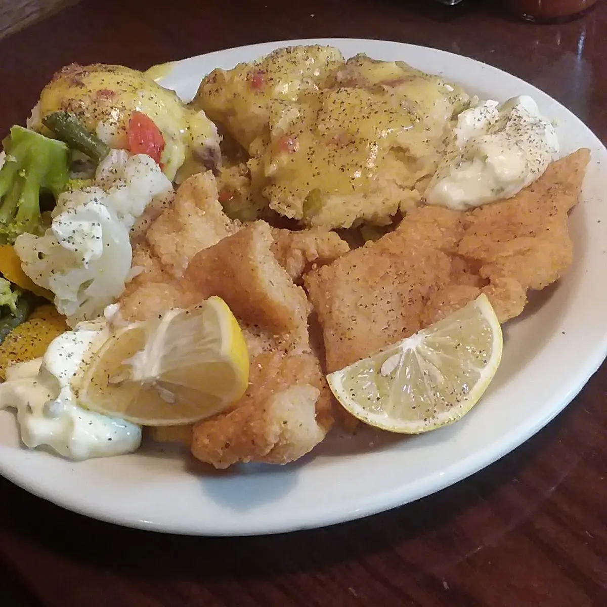 Deep Fried Catfish Dinner