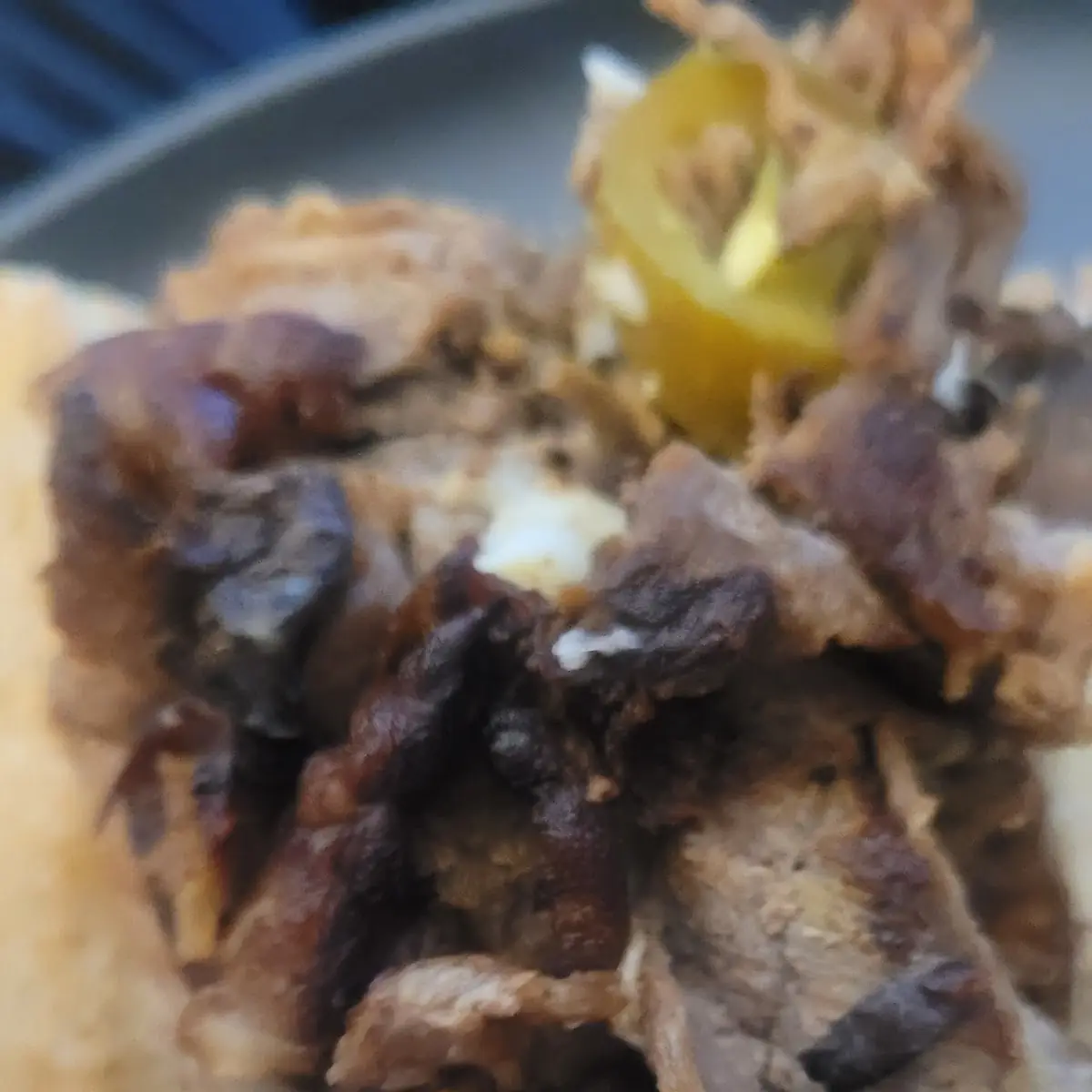 Philly Cheese Steak Burnt