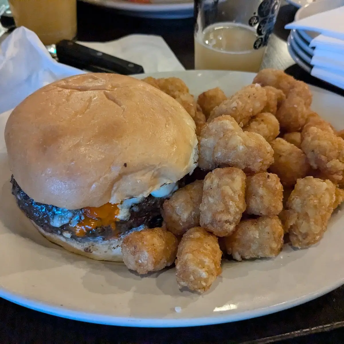 Buffalo Blue Cheese Burger