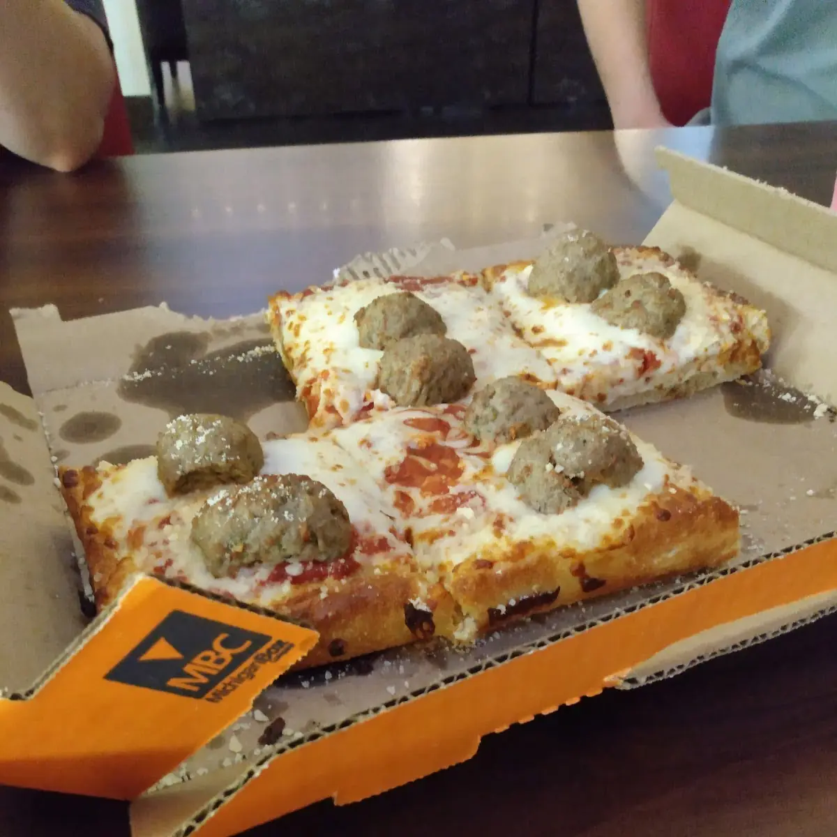 Meatball Pizza