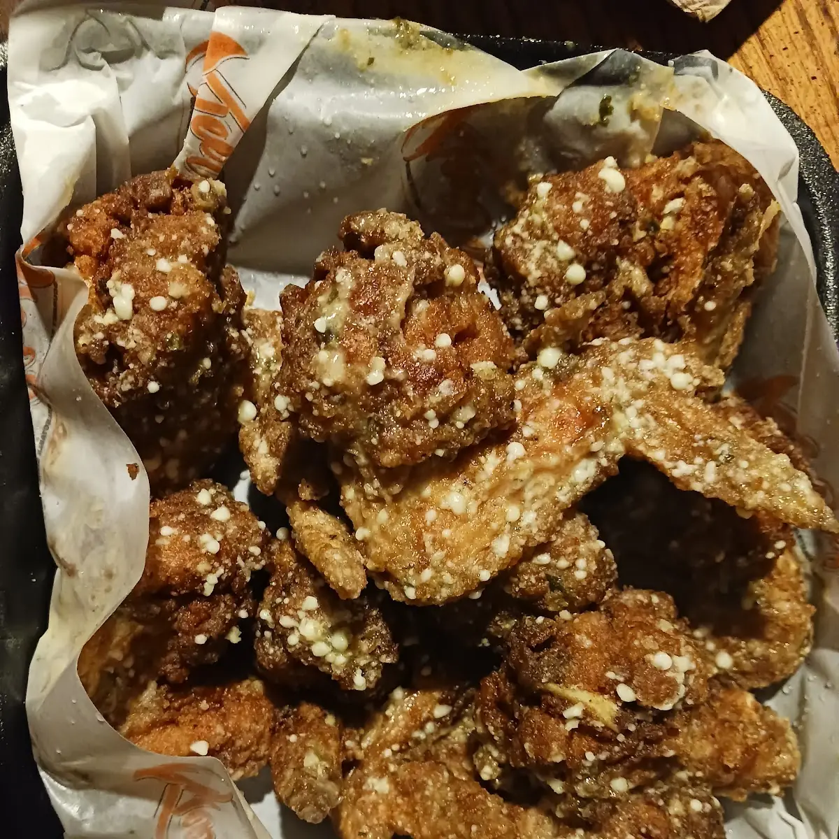 Garlic Parmesan Wings