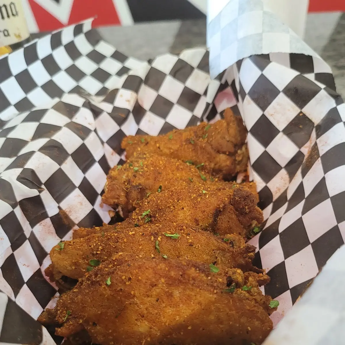Cajun Dry Rub Wings