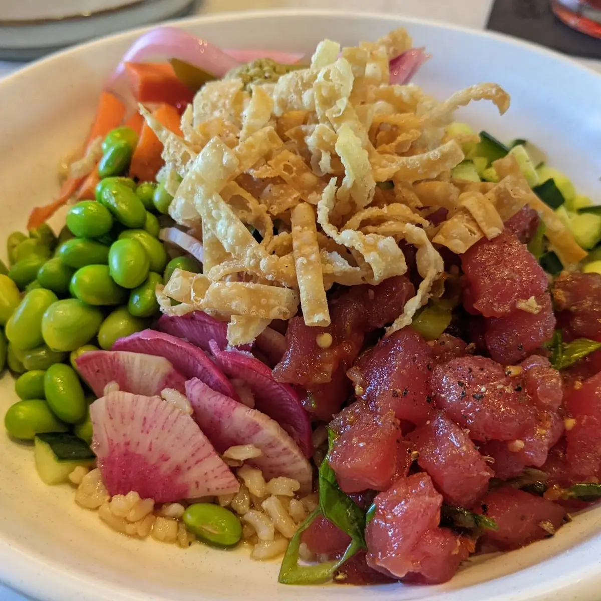 Ahi Tuna Poke Bowl