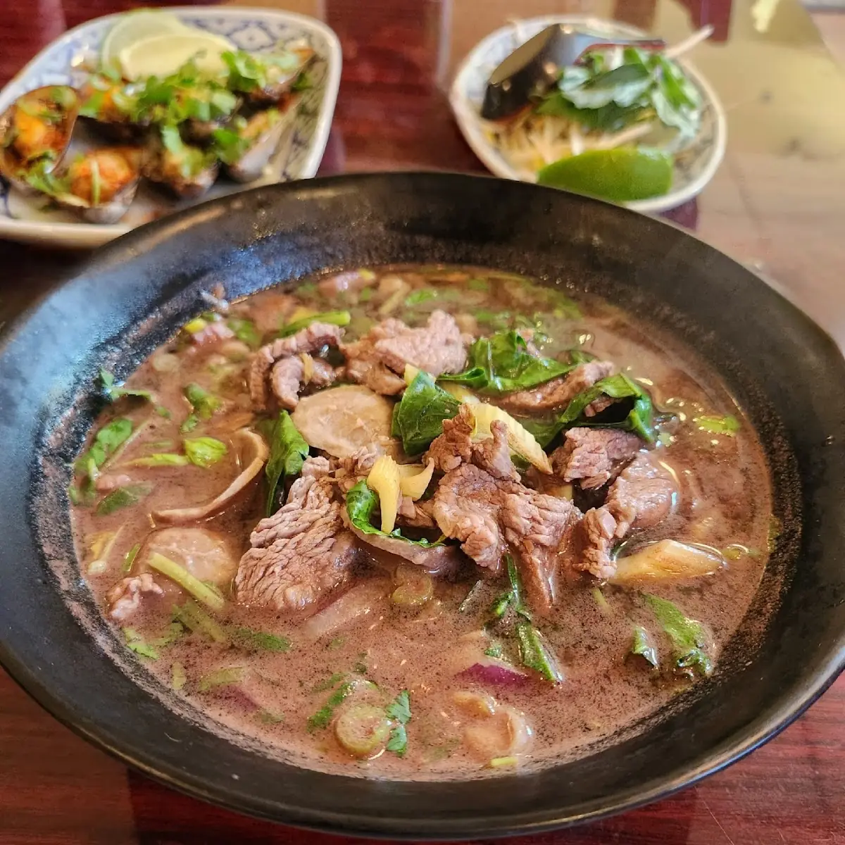 Thai Beef Boat Noodle Soup 9 50