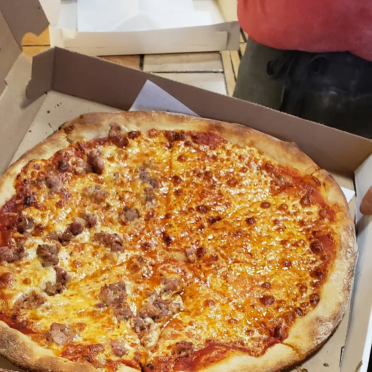 Half Sausage Pizza