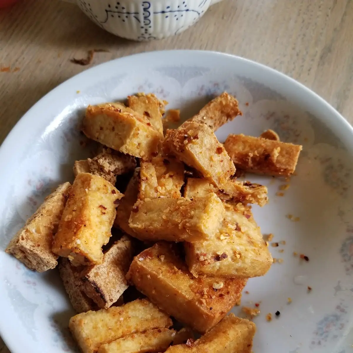 Golden Tofu Deep-Fried Tofu