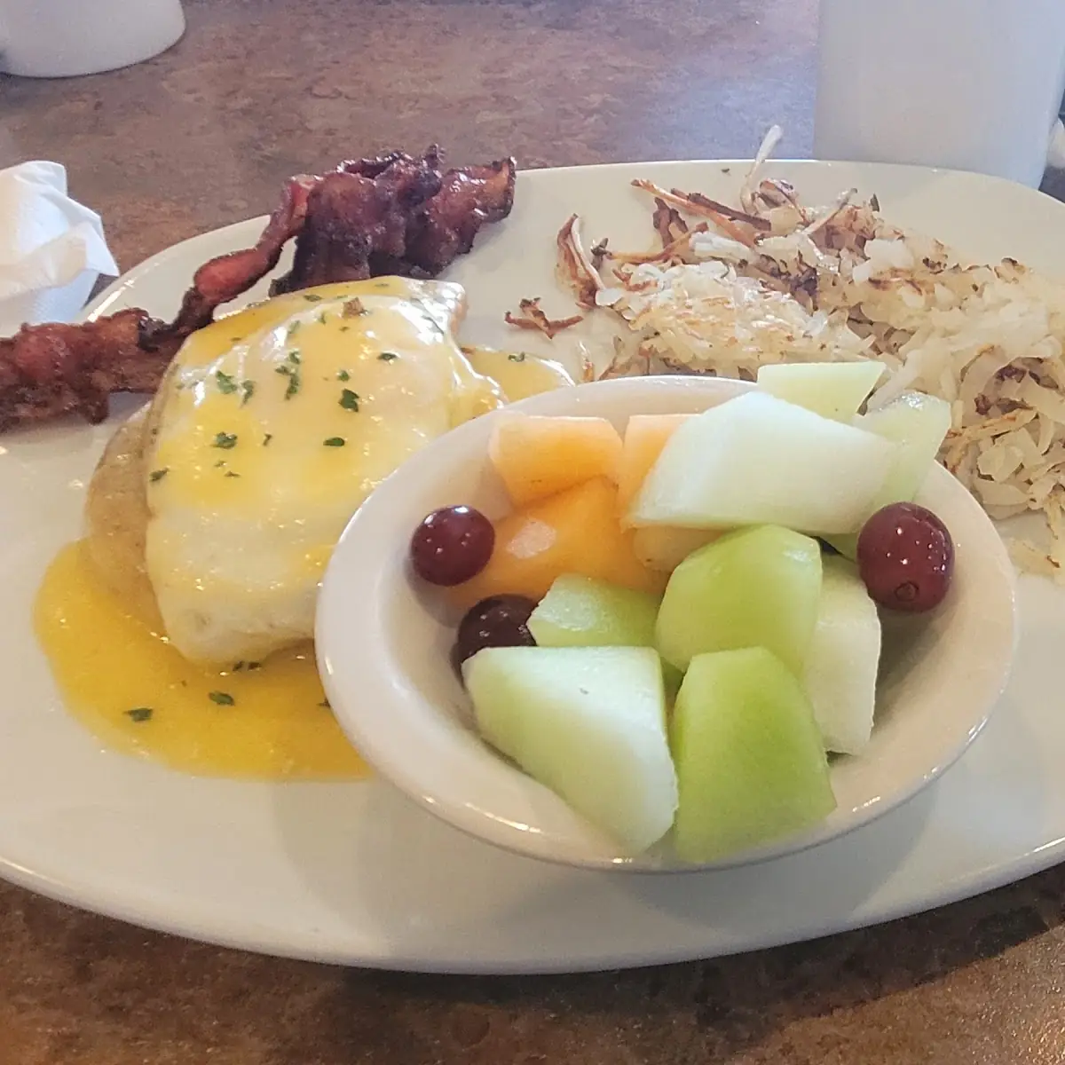 Single Eggs Benedict