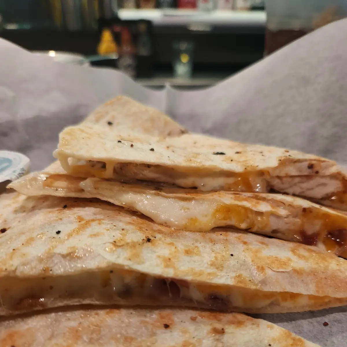 Chicken Bacon Ranch Quesadilla